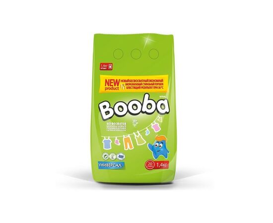 Стиральный порошок Booba Универсал 1400 г (4820187580036)