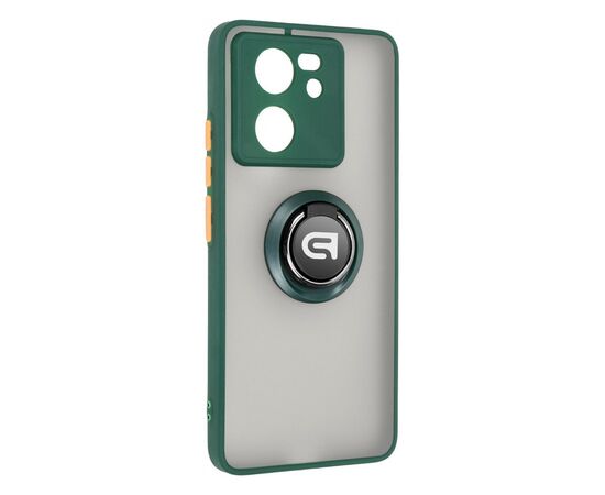 Чохол до мобільного телефона Armorstandart Frosted Matte Ring Xiaomi 13T / 13T Pro Dark Green (ARM72718)