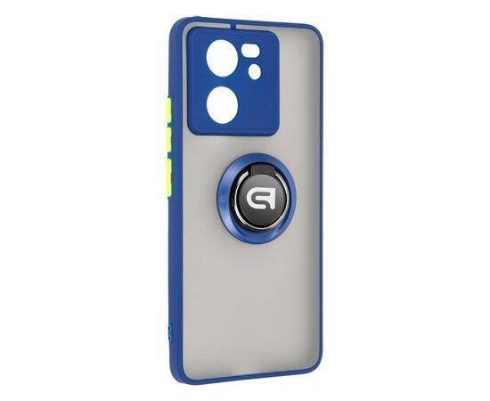 Чохол до мобільного телефона Armorstandart Frosted Matte Ring Xiaomi 13T / 13T Pro Navy Blue (ARM72719)