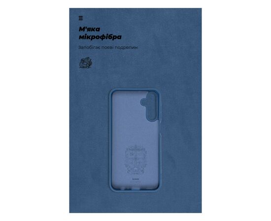 Чохол до мобільного телефона Armorstandart ICON Case Samsung A15 5G (A156) Dark Blue (ARM72485), зображення 4 Чохол до мобільного телефона Armorstandart ICON Case Samsung A15 5G (A156) Dark Blue (ARM72485), зображення 4