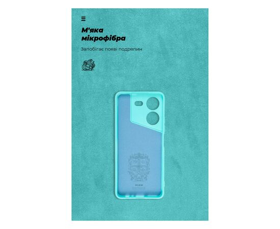 Чехол для мобильного телефона Armorstandart ICON Case Tecno Pova 5 4G Camera cover Light Blue (ARM68921), изображение 4 Чехол для мобильного телефона Armorstandart ICON Case Tecno Pova 5 4G Camera cover Light Blue (ARM68921), изображение 4