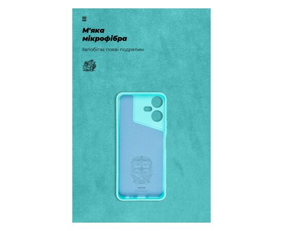 Чохол до мобільного телефона Armorstandart ICON Case Tecno POVA NEO 3 (LH6n) Camera cover Light Blue (ARM70382), зображення 4 Чохол до мобільного телефона Armorstandart ICON Case Tecno POVA NEO 3 (LH6n) Camera cover Light Blue (ARM70382), зображення 4