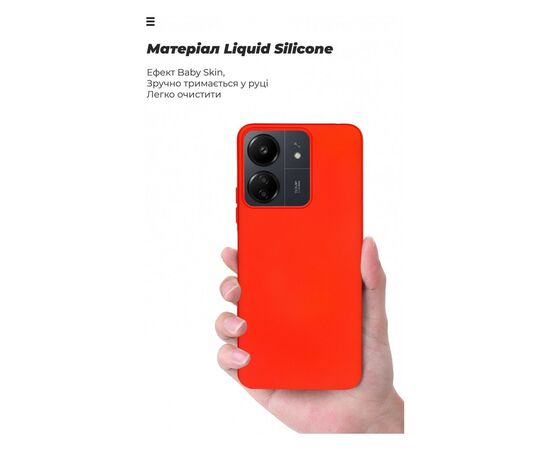 Чохол до мобільного телефона Armorstandart ICON Case Xiaomi Redmi 13C / Poco C65 Red (ARM72482), зображення 7 Чохол до мобільного телефона Armorstandart ICON Case Xiaomi Redmi 13C / Poco C65 Red (ARM72482), зображення 7