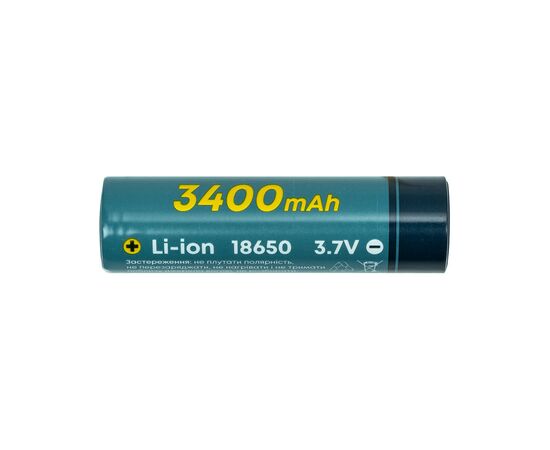 Акумулятор 18650 Li-Ion 3400 mAh 3.7V 1C PowerPlant (AA620234)