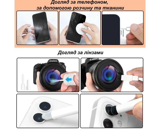 Универсальный чистящий набор XoKo Multifinctional Cleaning set 20 in 1 (XK-CS1000), изображение 11 Универсальный чистящий набор XoKo Multifinctional Cleaning set 20 in 1 (XK-CS1000), изображение 11