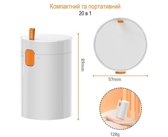 Универсальный чистящий набор XoKo Multifinctional Cleaning set 20 in 1 (XK-CS1000), изображение 3 Универсальный чистящий набор XoKo Multifinctional Cleaning set 20 in 1 (XK-CS1000), изображение 3