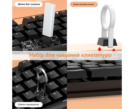Универсальный чистящий набор XoKo Multifinctional Cleaning set 20 in 1 (XK-CS1000), изображение 8 Универсальный чистящий набор XoKo Multifinctional Cleaning set 20 in 1 (XK-CS1000), изображение 8