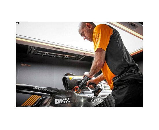 Шуруповерт DeWALT McLaren F1, XR Li-Ion PowerStack 18V GFN блок 2x1.7Ah, 90 Нм, кейс TSTAK (DCD85ME2GT), изображение 13 Шуруповерт DeWALT McLaren F1, XR Li-Ion PowerStack 18V GFN блок 2x1.7Ah, 90 Нм, кейс TSTAK (DCD85ME2GT), изображение 13