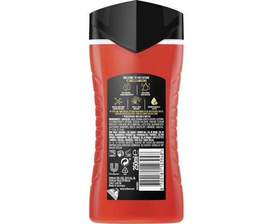 Гель для душа AXE Recharge Sport Refresh 250 мл (8720181123948), изображение 2 Гель для душа AXE Recharge Sport Refresh 250 мл (8720181123948), изображение 2