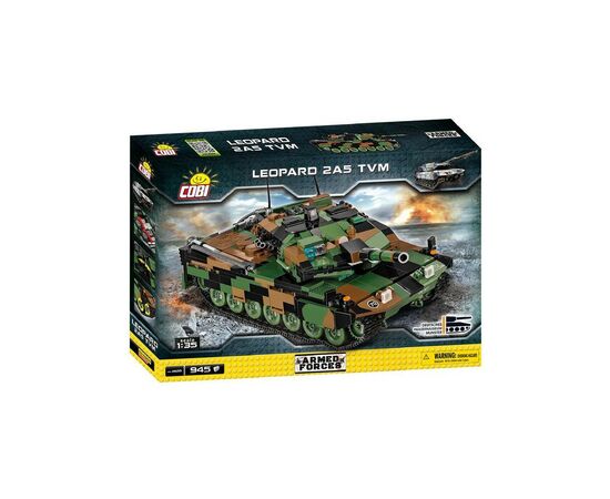 Конструктор Cobi Танк Леопард 2, 945 деталей (COBI-2620)
