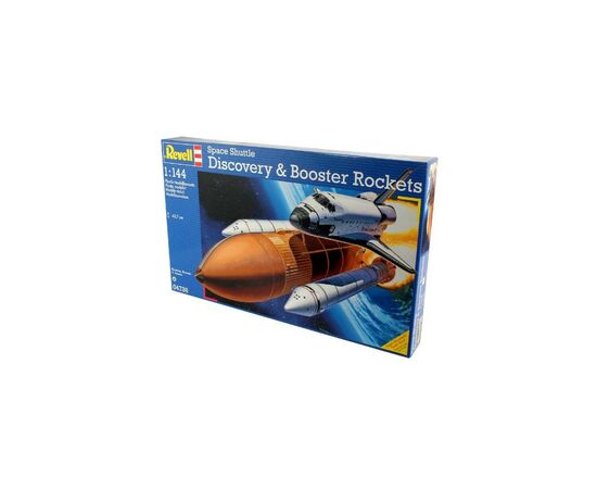 Сборная модель Revell Космический шаттл Discovery уровень 4 масштаб 1:144 (RVL-04736)
