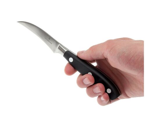 Кухонный нож Victorinox Grand Maitre Shaping 8см Black (7.7303.08G), изображение 5 Кухонный нож Victorinox Grand Maitre Shaping 8см Black (7.7303.08G), изображение 5