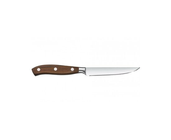 Кухонный нож Victorinox Grand Maitre Steak 12см Serrated Wood (7.7200.12WG), изображение 3 Кухонный нож Victorinox Grand Maitre Steak 12см Serrated Wood (7.7200.12WG), изображение 3