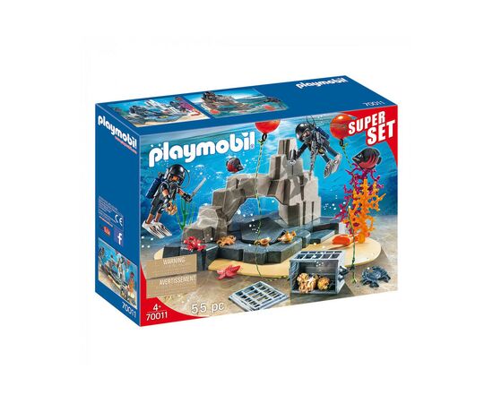 Конструктор Playmobil Super Set Тактические водолазы (6336463)