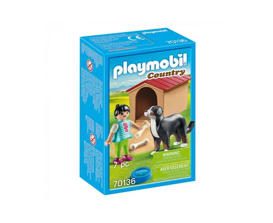 Конструктор Playmobil Девушка и собака с будкой (6336565)