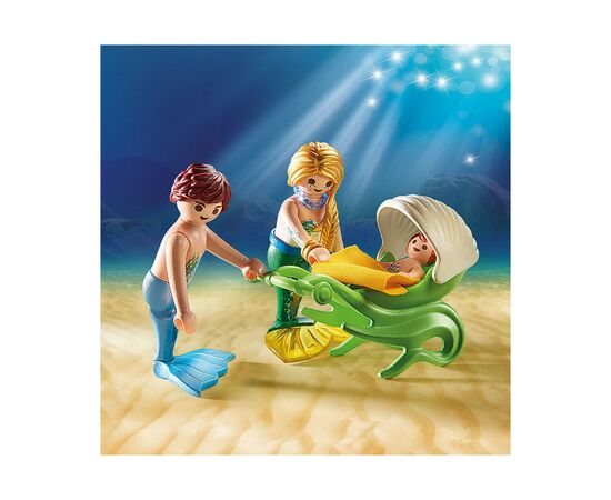 Конструктор Playmobil Семья с коляской-ракушкой (6336492), изображение 4 Конструктор Playmobil Семья с коляской-ракушкой (6336492), изображение 4