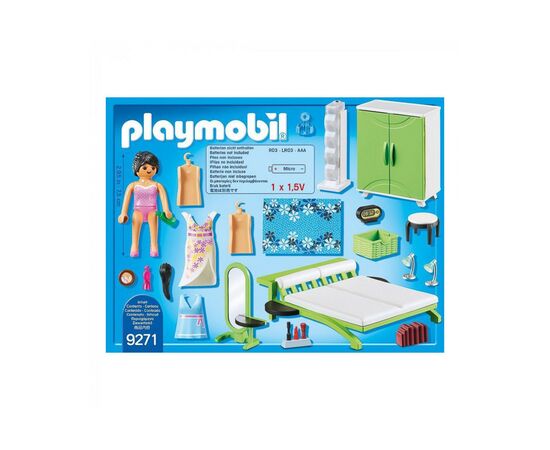 Конструктор Playmobil Спальня (6987780), изображение 2 Конструктор Playmobil Спальня (6987780), изображение 2