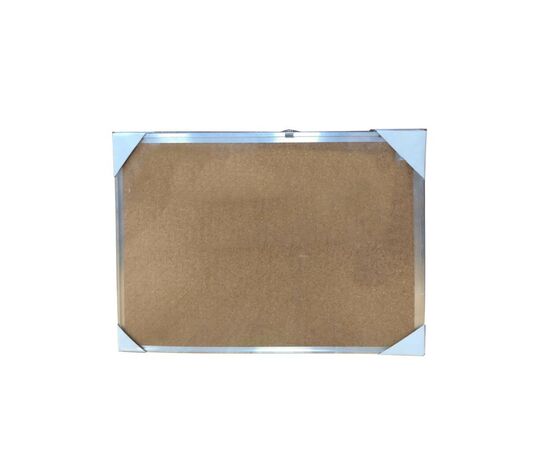 Офісна дошка H-Tone коркова 90х120 см, алюмінієва рамка (BOARD-HT-JJ41122-4)