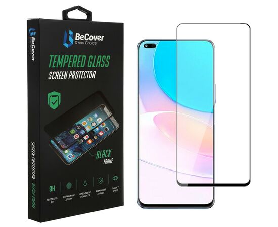 Стекло защитное BeCover Huawei Nova 8i Black (706894)