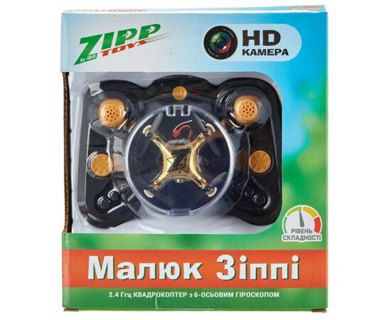 Радиоуправляемая игрушка ZIPP Toys Квадрокоптер с камерой Малыш Zippi с доп. аккумулятором, зол (CF922 gold), изображение 7 Радиоуправляемая игрушка ZIPP Toys Квадрокоптер с камерой Малыш Zippi с доп. аккумулятором, зол (CF922 gold), изображение 7