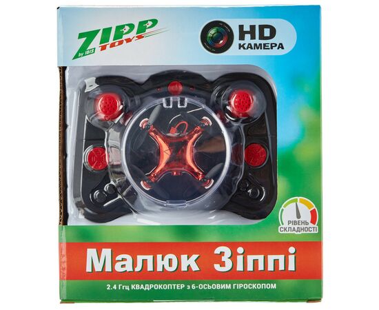 Радиоуправляемая игрушка ZIPP Toys Квадрокоптер с камерой Малыш Zippi с доп.аккумулятором, крас (CF922 red), изображение 7 Радиоуправляемая игрушка ZIPP Toys Квадрокоптер с камерой Малыш Zippi с доп.аккумулятором, крас (CF922 red), изображение 7