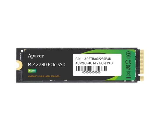 Накопитель SSD M.2 2280 2TB Apacer (AP2TBAS2280P4U-1)