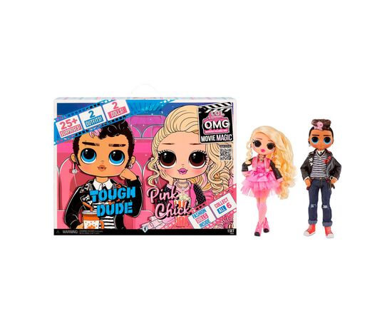 Кукла L.O.L. Surprise! серии O.M.G. Movie Magic - Сладкая парочка (576501), изображение 7 Кукла L.O.L. Surprise! серии O.M.G. Movie Magic - Сладкая парочка (576501), изображение 7