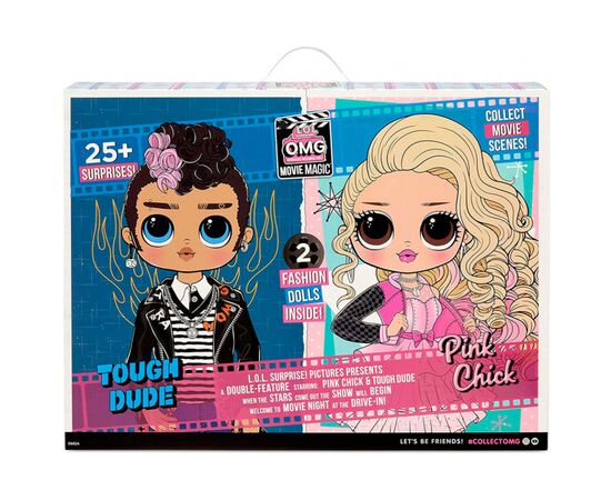 Кукла L.O.L. Surprise! серии O.M.G. Movie Magic - Сладкая парочка (576501), изображение 8 Кукла L.O.L. Surprise! серии O.M.G. Movie Magic - Сладкая парочка (576501), изображение 8