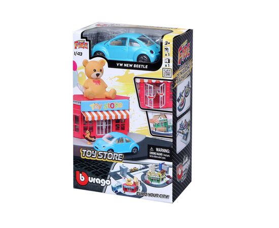 Ігровий набір Bburago серії City - Магазин іграшок (18-31510), зображення 2 Ігровий набір Bburago серії City - Магазин іграшок (18-31510), зображення 2