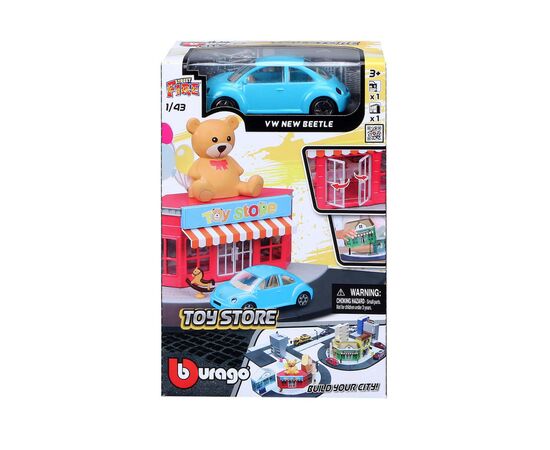 Ігровий набір Bburago серії City - Магазин іграшок (18-31510), зображення 3 Ігровий набір Bburago серії City - Магазин іграшок (18-31510), зображення 3