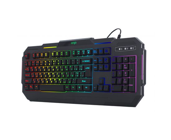Клавіатура Ergo KB-680 USB Black (KB-680), зображення 4 Клавіатура Ergo KB-680 USB Black (KB-680), зображення 4