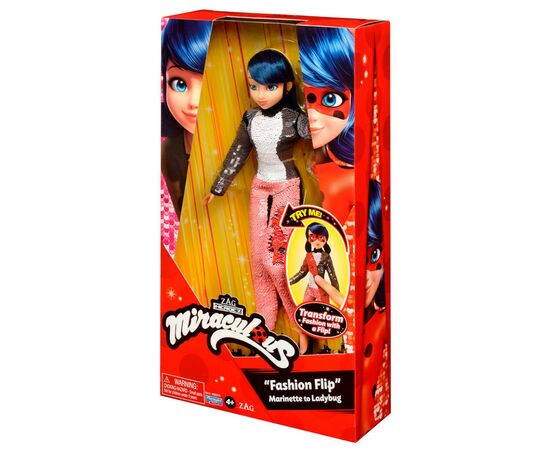 Кукла Miraculous Модное превращение Маринетта в Леди Баг (50375), изображение 5 Кукла Miraculous Модное превращение Маринетта в Леди Баг (50375), изображение 5