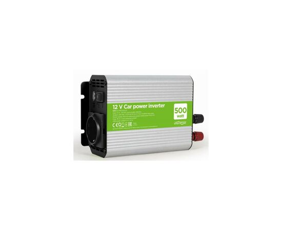 Автомобильный инвертор EnerGenie 12V/220V 500 Вт (EG-PWC500-01)