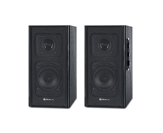 Акустическая система REAL-EL S-250 Black, изображение 2 Акустическая система REAL-EL S-250 Black, изображение 2