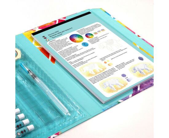 Набор для творчества IHeartArt великий Батік-колаж (8007), изображение 6