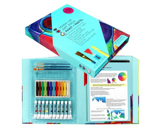 Набір для творчості IHeartArt великий Пастель-колаж (8008), зображення 2 Набір для творчості IHeartArt великий Пастель-колаж (8008), зображення 2