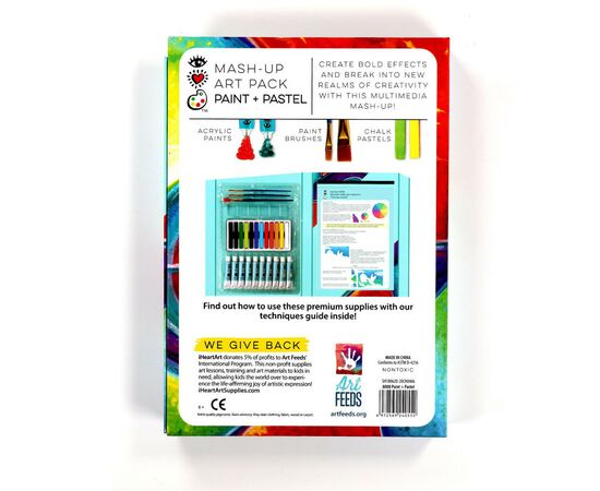 Набір для творчості IHeartArt великий Пастель-колаж (8008), зображення 5 Набір для творчості IHeartArt великий Пастель-колаж (8008), зображення 5