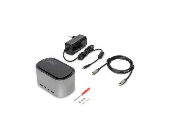 Порт-репликатор Digitus 11-Port USB-C Docking Station with SSD Enclosure (M.2) (DA-70889), изображение 6 Порт-репликатор Digitus 11-Port USB-C Docking Station with SSD Enclosure (M.2) (DA-70889), изображение 6