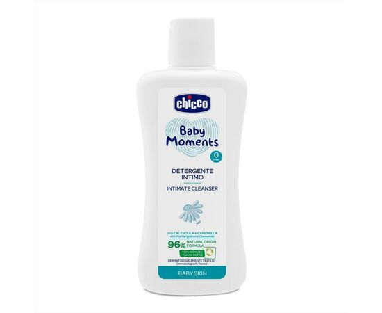 Детский гель для душа Chicco для интимной гигиены Baby Moments, 200 мл (10246.00)