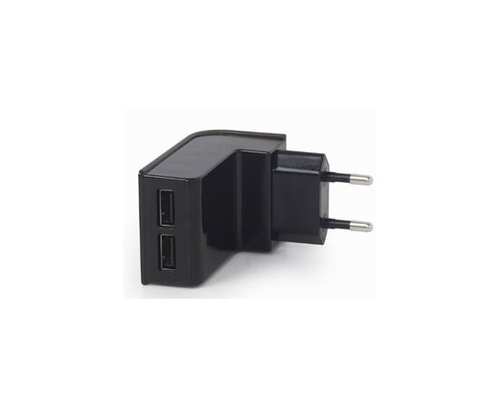Зарядное устройство EnerGenie USB 2.1A (EG-U2C2A-03-BK), изображение 2 Зарядное устройство EnerGenie USB 2.1A (EG-U2C2A-03-BK), изображение 2