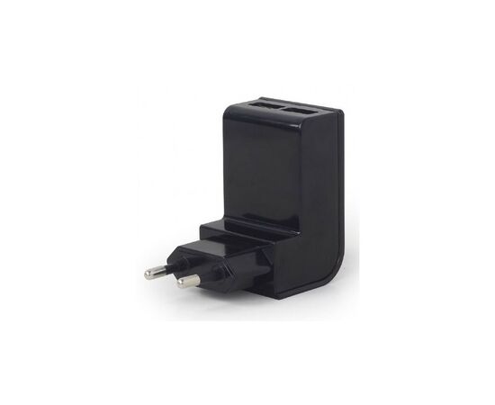 Зарядное устройство EnerGenie USB 2.1A (EG-U2C2A-03-BK), изображение 3 Зарядное устройство EnerGenie USB 2.1A (EG-U2C2A-03-BK), изображение 3