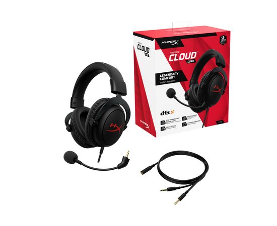 Наушники HyperX Cloud Core 7.1 Black (4P4F2AA), изображение 7 Наушники HyperX Cloud Core 7.1 Black (4P4F2AA), изображение 7
