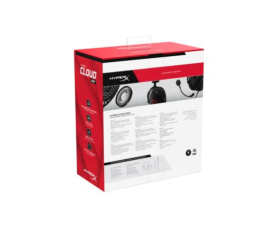 Наушники HyperX Cloud Core 7.1 Black (4P4F2AA), изображение 9 Наушники HyperX Cloud Core 7.1 Black (4P4F2AA), изображение 9