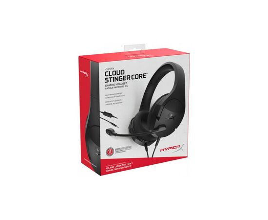 Наушники HyperX Cloud Stinger Core PC Black (4P4F4AA), изображение 7 Наушники HyperX Cloud Stinger Core PC Black (4P4F4AA), изображение 7