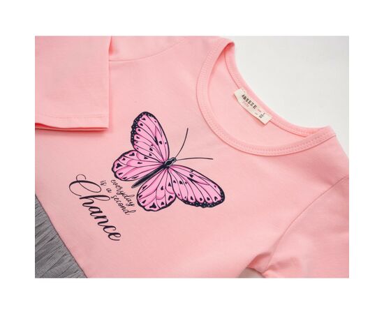 Платье Breeze с бабочкой (16804-110G-pink), изображение 3 Платье Breeze с бабочкой (16804-110G-pink), изображение 3