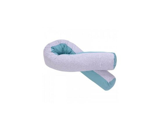 Подушка Верес для кормления "Comfort Long Velour grey-tiffany" 170*52 (302.01.3), изображение 2 Подушка Верес для кормления "Comfort Long Velour grey-tiffany" 170*52 (302.01.3), изображение 2
