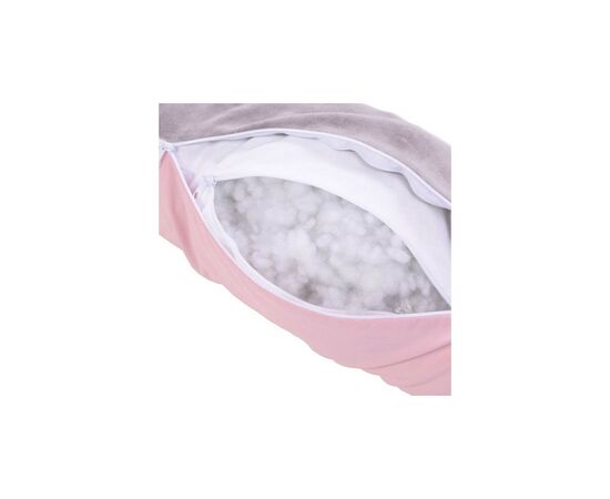 Подушка Верес для кормления "Comfort Long Velour taupe-rose" 170*52 (302.01.4), изображение 7