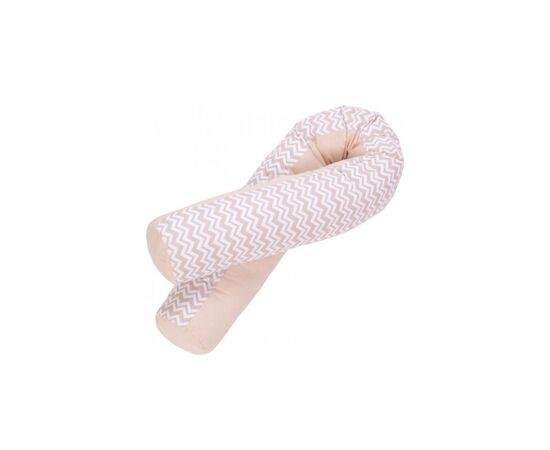 Подушка Верес для кормления "Comfort Long zigzag beige" 170*52 (302.01.1), изображение 2 Подушка Верес для кормления "Comfort Long zigzag beige" 170*52 (302.01.1), изображение 2