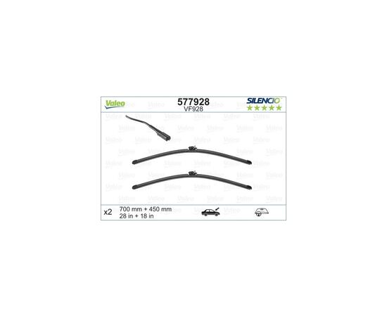 Щітка склоочисника Valeo 577928