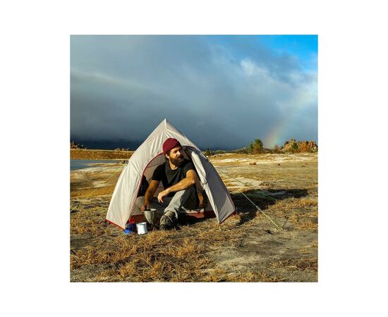Палатка Naturehike Сloud Up 1 Updated NH18T010-T 20D Grey/Red (6927595730522), изображение 6 Палатка Naturehike Сloud Up 1 Updated NH18T010-T 20D Grey/Red (6927595730522), изображение 6